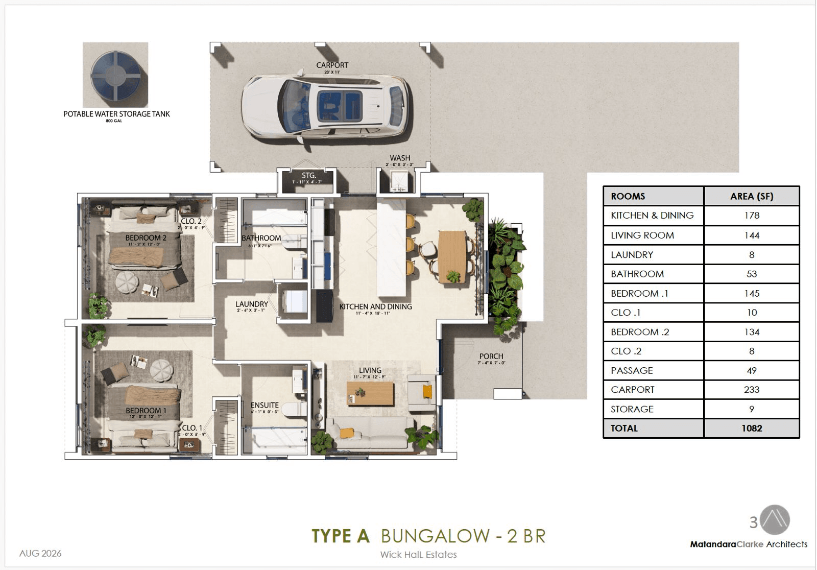 The Garden Collection — Single-storey plan