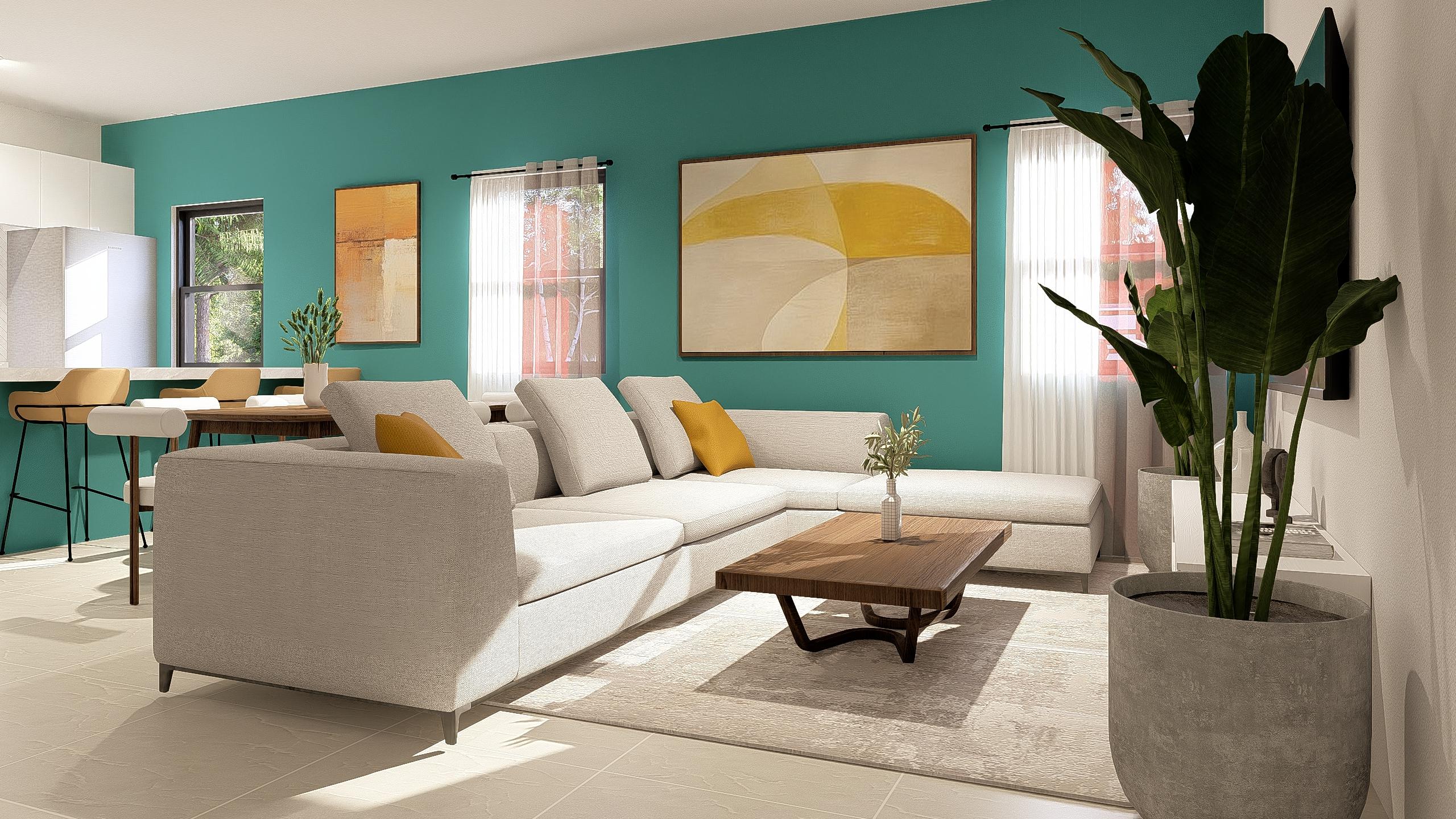 Open-plan view 3