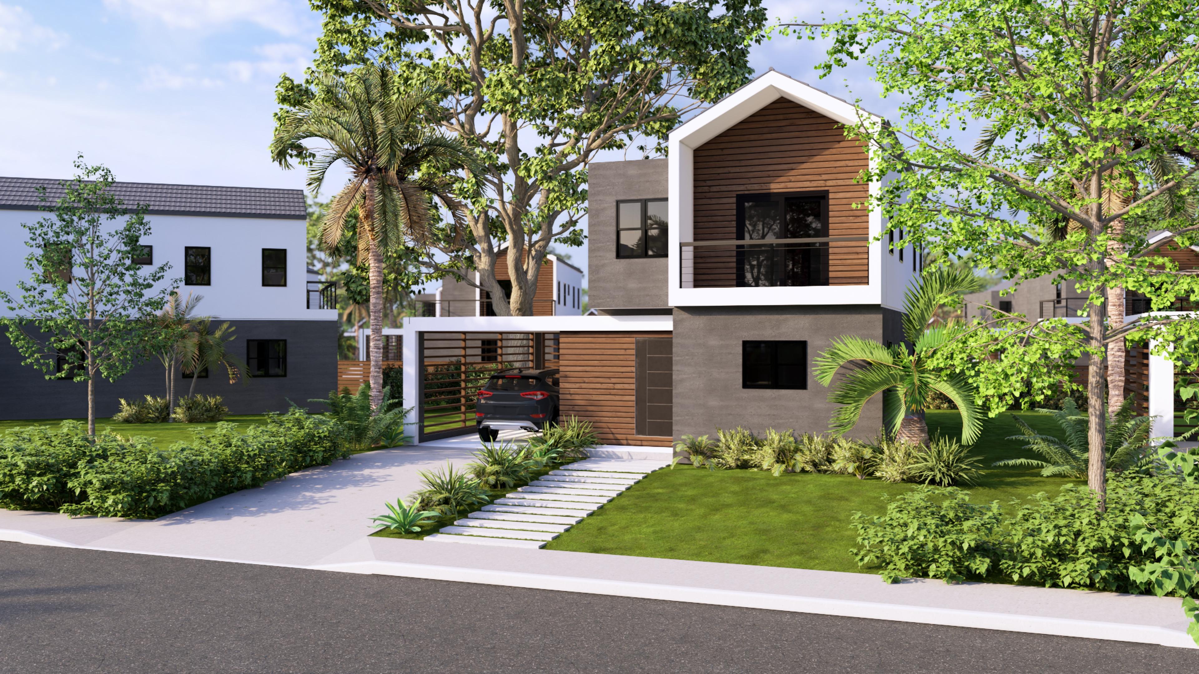 The Terrace Collection exterior render